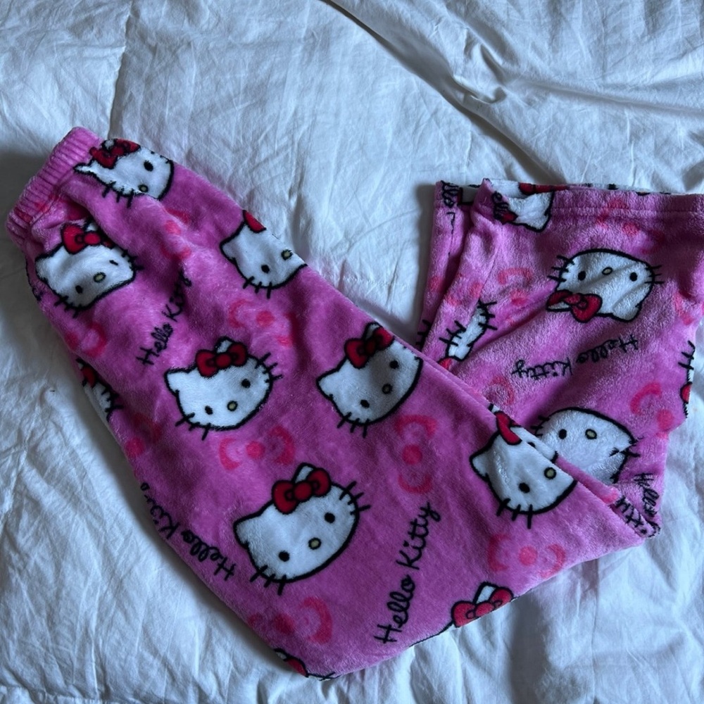 Hello Kitty Pink Pajama Bottoms for Kids